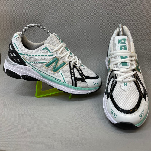 کفش نیو بالانس 1906 مردانه سفید پسته ای