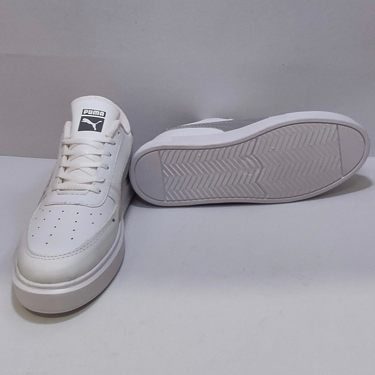 کفش مردانه اسپرت سفید آبی پوما مدل فشیون