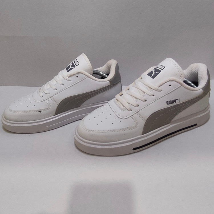 کفش مردانه اسپرت سفید آبی پوما مدل فشیون